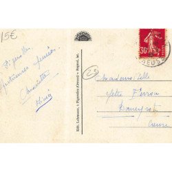 PIGEROLLES : l'eglise et la fontaine - etat