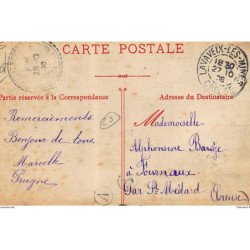 CHAMBERAUD : je vous envoie ces fleurs - etat