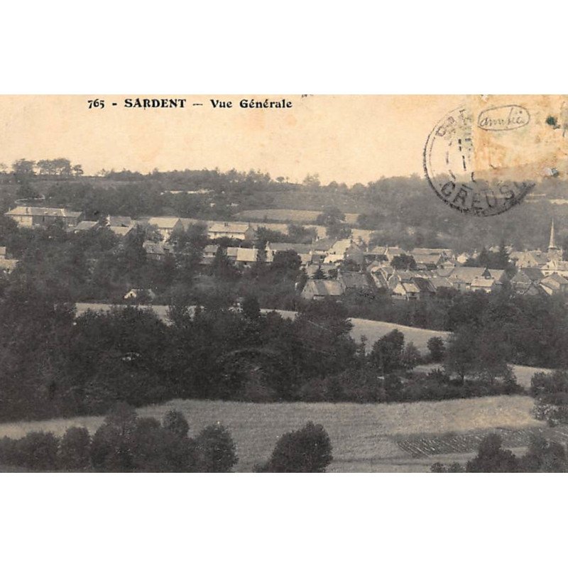 SARDENT : vue generale - tres bon etat