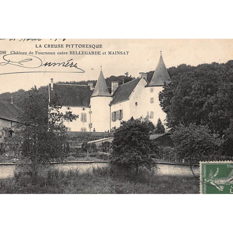 BELLEGARDE ET MAINSAT : chateau de fournoux - tres bon etat BELLEGARDE ET MAINSAT : chateau de fournoux - tres bon etat