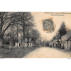 SAINT-SULPICE-les-CHAMPS : route d'aubusson - tres bon etat