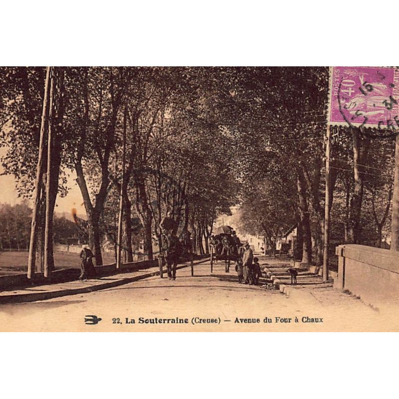 LA SOUTERRAINE : avenue du four à chaux - tres bon etat