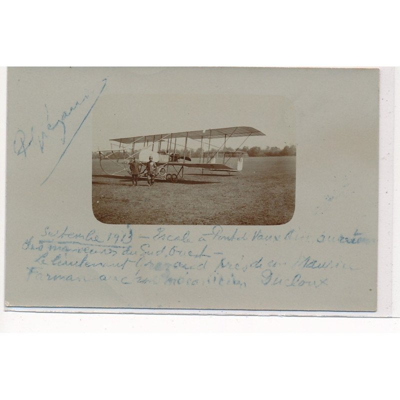 PONT DE VAUX : aviation, militaires - tres bon etat