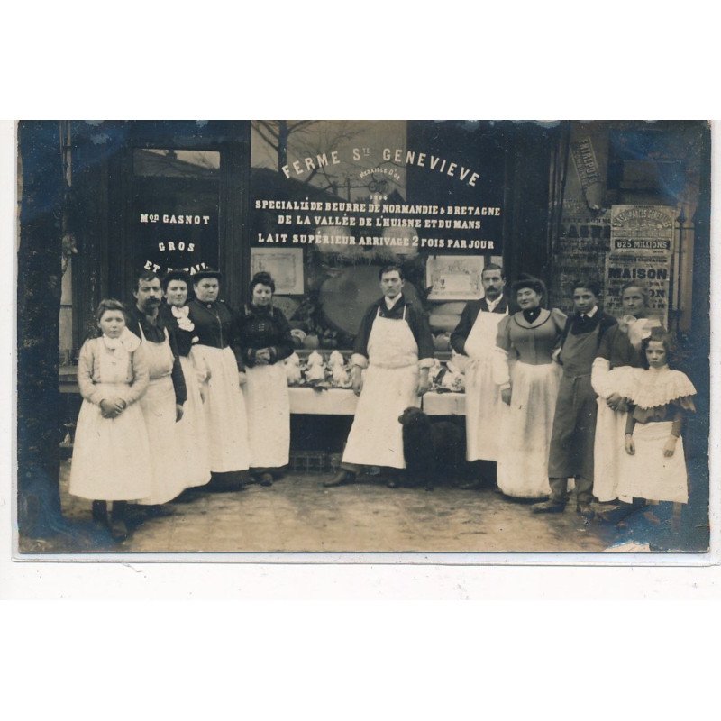 PARIS : boucherie traiteur gasnot - tres bon etat