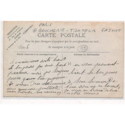 PARIS : boucherie traiteur gasnot - tres bon etat