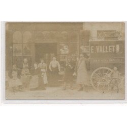 NEUVILLE SUR AUTHOU (cachet) : epicerie vallet, garde chasse, livraison à domicile, velo - tres bon etat