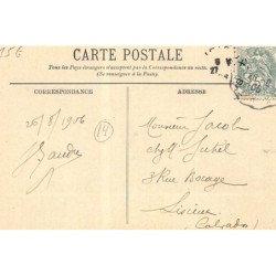 TROUVILLE : l'hotel de paris, le jardin - tres bon etat