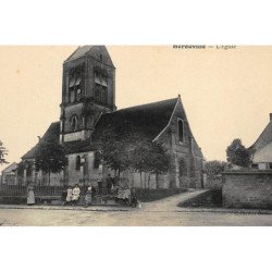 HEROUVILLE : l'eglise - tres bon etat