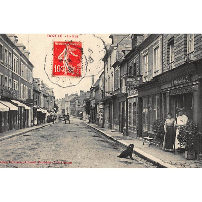 DOZULE : la rue - tres bon etat