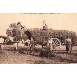 CALVADOS : notre normandie, la récolte du foin - tres bon etat