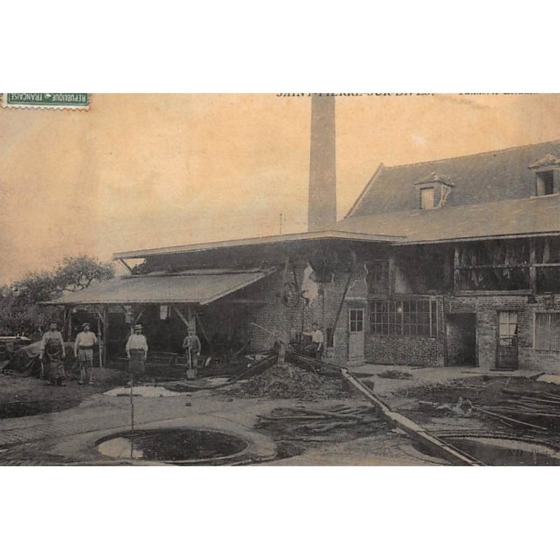 SAINT-PIERRE-sur-DIVES : tannerie lesaulx - tres bon etat