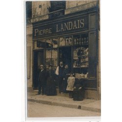 SAINT-PIERRE sur DIVES : buraliste, editeur de cartes postales, Pierre Landais - tres bon etat