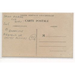 SAINT-PIERRE sur DIVES : buraliste, editeur de cartes postales, Pierre Landais - tres bon etat