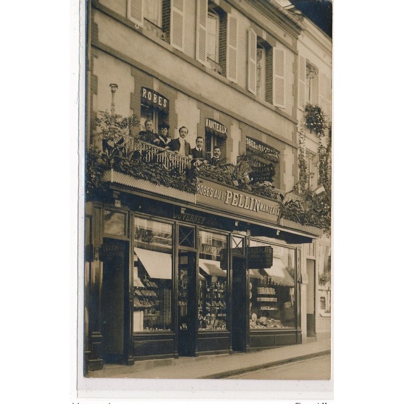 TROUVILLE : chocolats dufresne, joaillerie duverney, 36 rue de paris, Pellin manteaux - tres bon etat