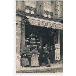 COURBEVOIE : au petit bullier, cafe restaurant - tres bon etat