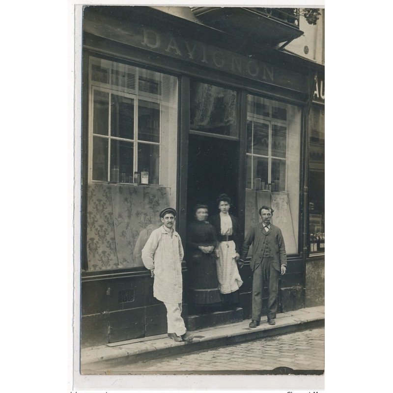 PARIS : tapissier, papiers petits, davignon - tres bon etat