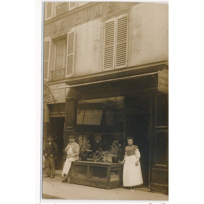 PARIS : triperie, hotel de rome - tres bon etat