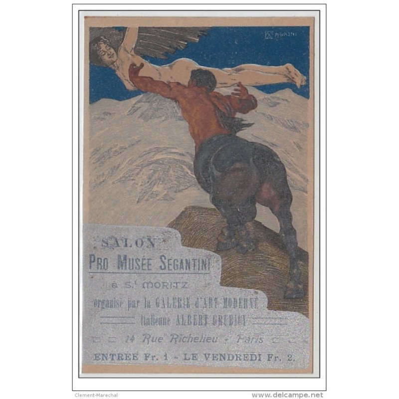 MAGRINI : "salon Pro Musée Segantini" - très bon état