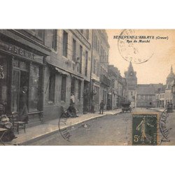 BENEVENT L'ABBAYE : rue du marché - très bon état