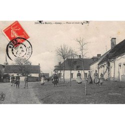 COUY : place et route de précy - très bon état