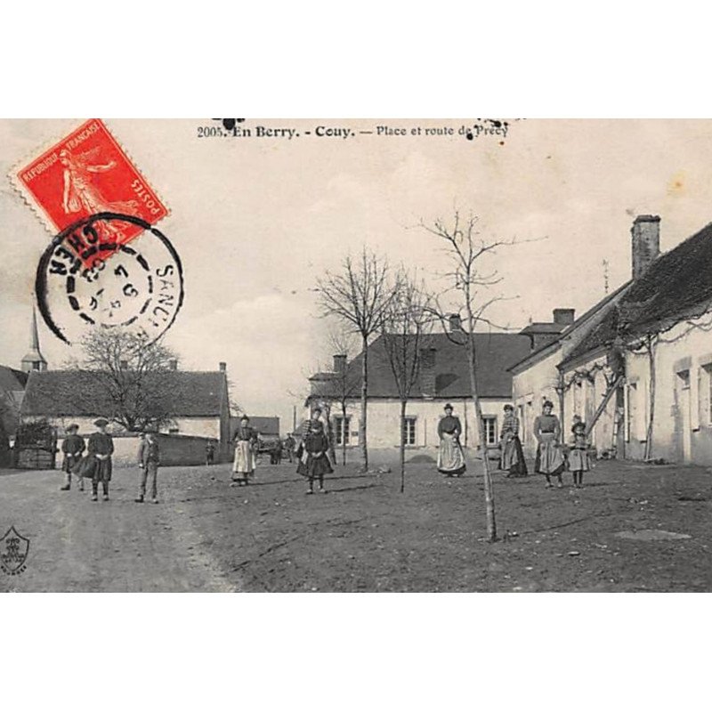 COUY : place et route de précy - très bon état