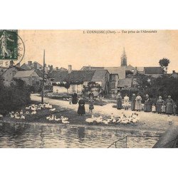 CORNUSSE : vue prise de l'abreuvoir - très bon état