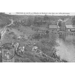 TREDIAS : moulin de Rocherel - bon état (un coin plié)