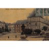SARLAT : place de la sous-prefecture (toillée) - état (un pli)