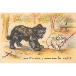 BOURET Germaine : AEC - chiens - bon état