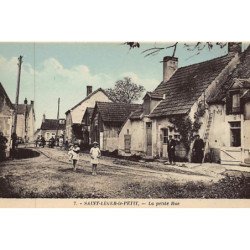 SAINT LEGER LE PETIT : la petite rue - très bon état