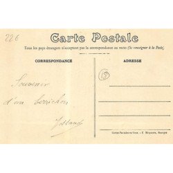 LISSAY : l'école et l'église - bon état (un coin froissé)