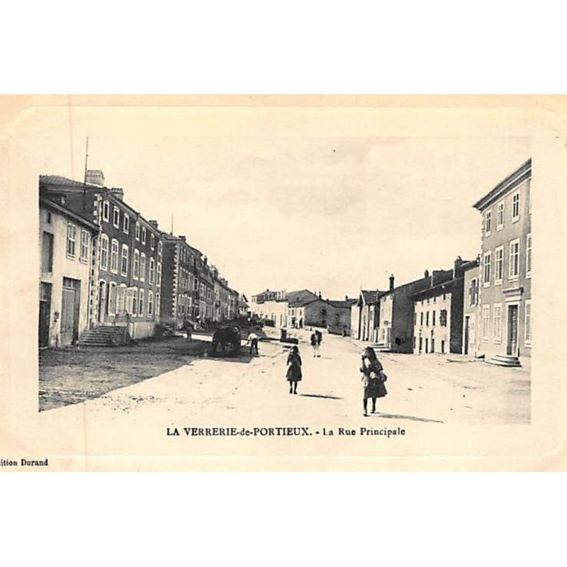 PORTIEUX : la verrerie - la rue principale - très bon état