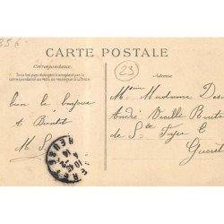 SAINT ETIENNE DE FURSAC : l'église et grande rue - très bon état