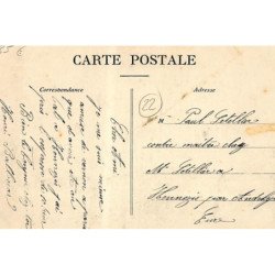 SAINT BRIEUC : la journée d'aviation à l'aérodrome de cesson en 1910 - retour de l'Oiseau - état
