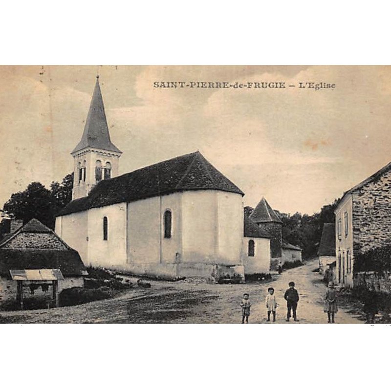 SAINT PIERRE DE FRUGIE : l'église - très bon état
