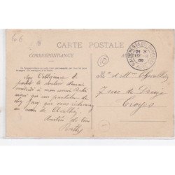 ORIGNY LE SEC : la poste et la rue principale - très bon état