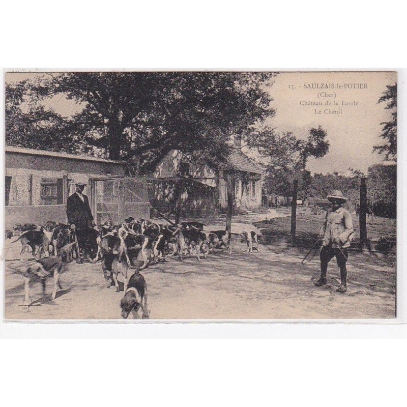 SAULZAIS le POTIER : chateau de LA LANDE - le chenil - très bon état