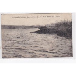 LONGPRE LES CORPS SAINTS : une hutte (chasse aux canards) - bon état