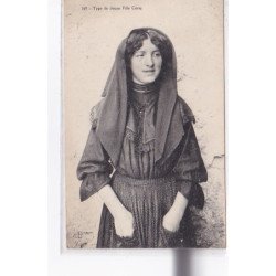 CORSE : type de jeune fille Corse - très bon état