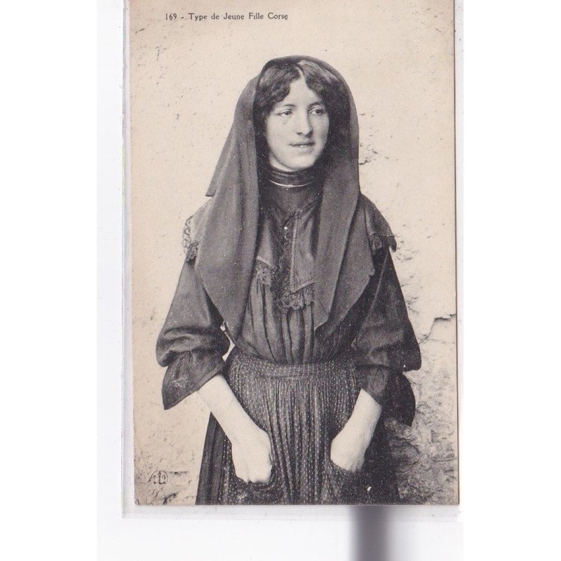 CORSE : type de jeune fille Corse - très bon état
