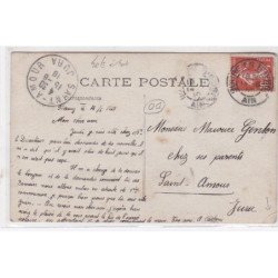 BOURG EN BRESSE : Equipe de Rugby de l'institution Saint Pierre en 1910 - état