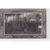 A LOCALISER : 1914/18 - carte photo de soldats français et anglais (militaire - guerre)