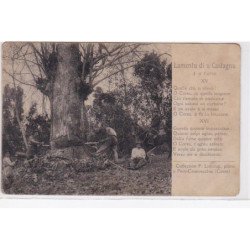 CORSE : "lamentu di u castagnu" - bucherons (bois) - état