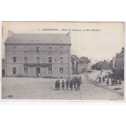 ROSTRENEN : hotel du commerce rue Pors Moëllou - très bon état