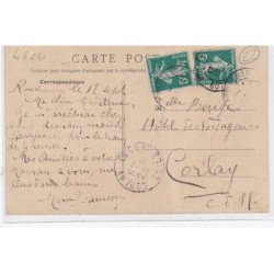 ROSTRENEN : fêtes de la mi-carême : le char de la musique - état