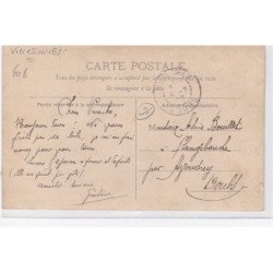 VINCENNES : carte photo d'un groupe d'élèves de l'école d'administration (service de santé 1906/1907) - très bon état