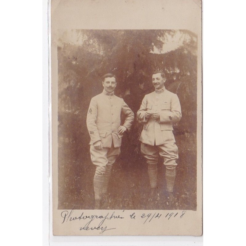 Carte photo de militaires en Corse - très bon état