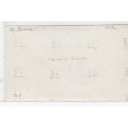 MEZIERES EN BRENNE : photo format cpa (chasse - automobile) - très bon état