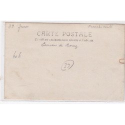 MOREY (environs) : carte photo de chasseurs à tir (chasse) - très bon état