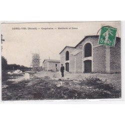 LUNEL VIEL : coopérative - distillerie et cave - bon état